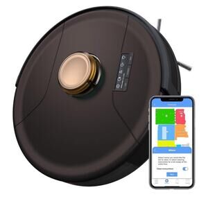 bObsweep PetHair SLAM Wi-Fi Robot Vacuum Cleaner and Mop - Jet 10660721_NEW_app